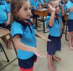 Suidies koor oefening