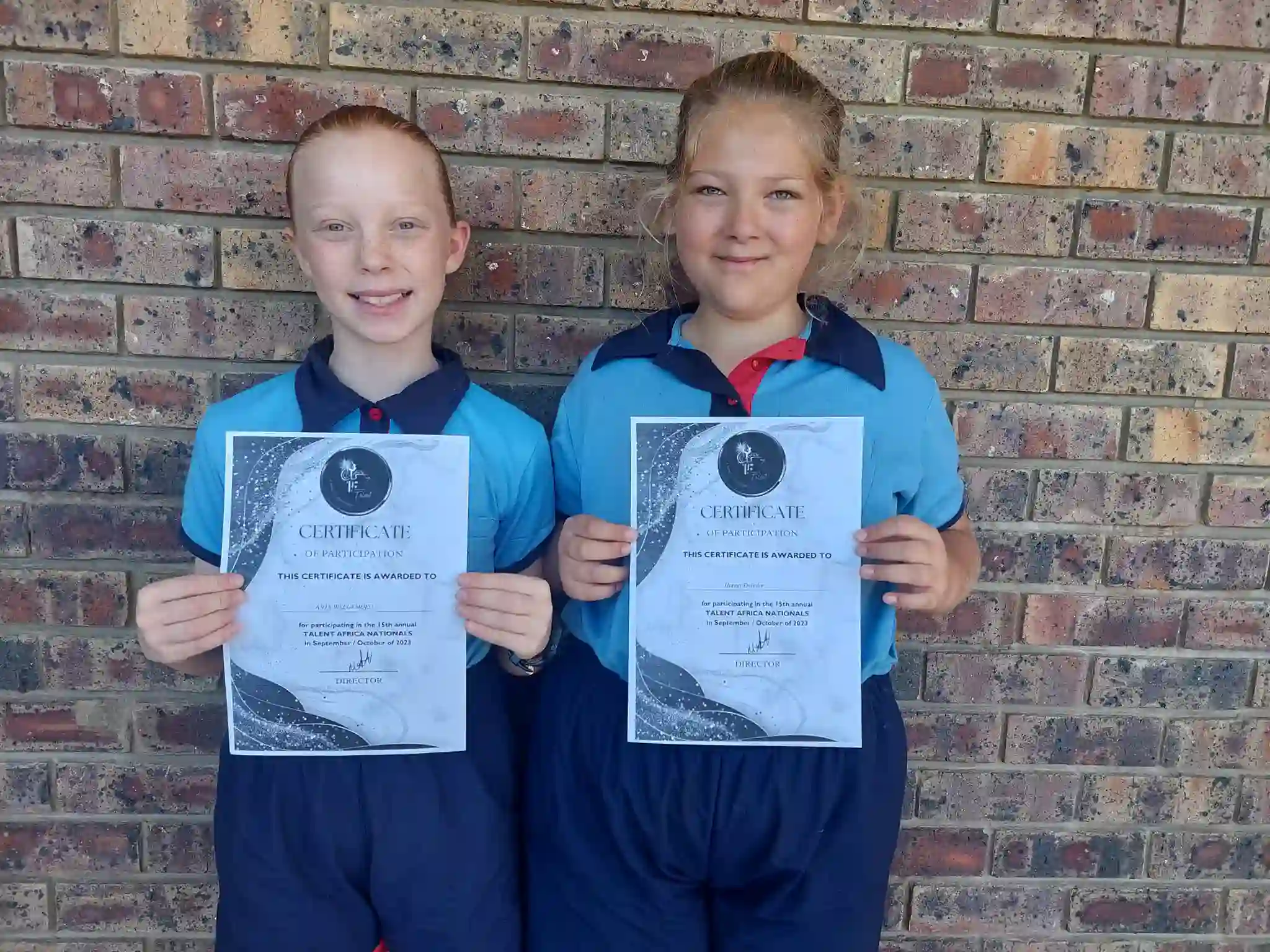 Suidies ontvang sertifikate vir dans